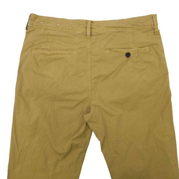 American Eagle Next Level Flex Pants Mens 30 x 32 Slim Fit Tan Khaki Chino - Picture 10 of 11